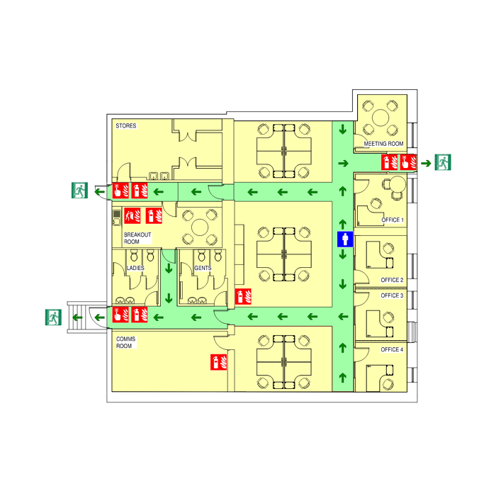 Evacuation Diagram Development